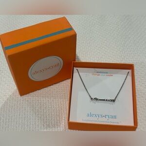 Alexys Ryan Ambition Change Your Course Necklace NIB